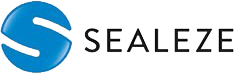 Sealeze logo with blue circular design.