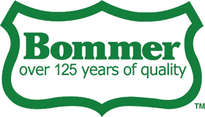 Bommer logo with "over 125 years of quality".
