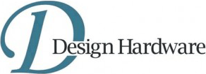 Logo for Design Hardware, featuring stylized letter "D".