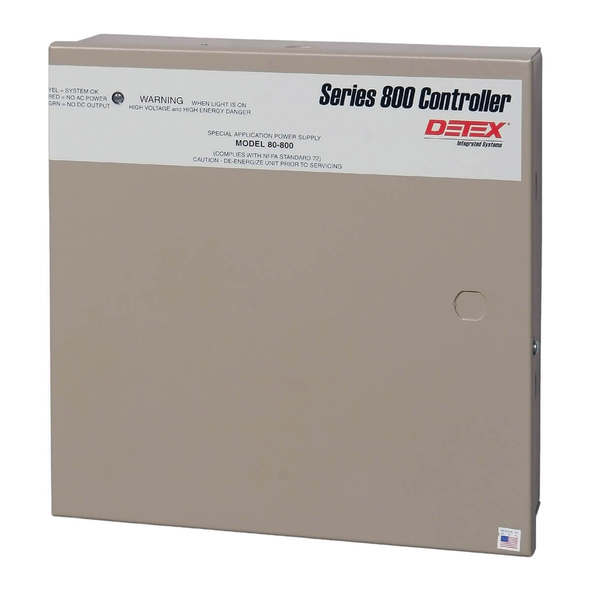 Series 800 Controller for security hardware management.